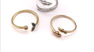 幸運を運ぶ ホエールテール ドルフィンモチーフのリング紹介